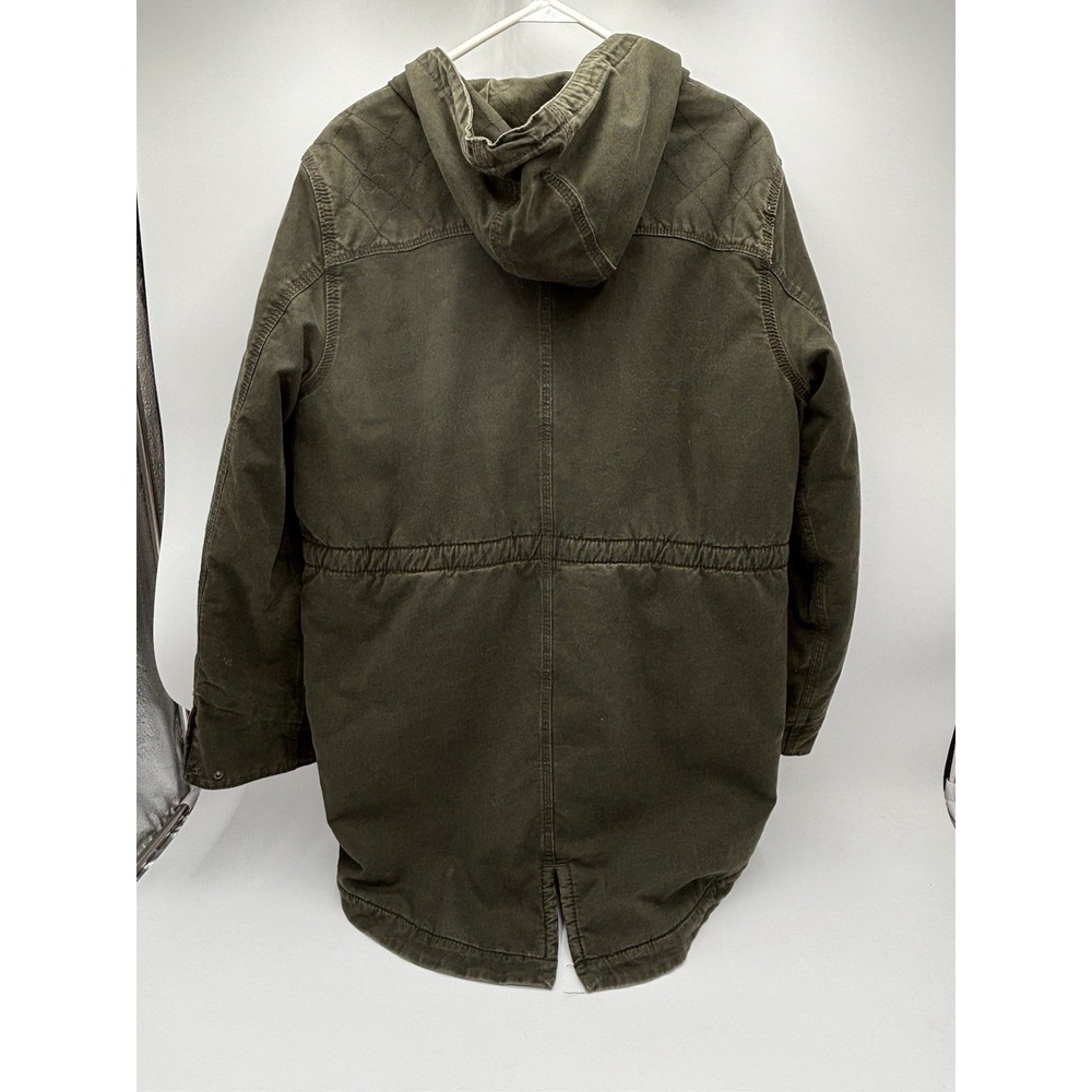 Carhartt Crawford Women's L Olive Sherpa Lined Parka Gorpcore Hiking Camping - Picture 8 of 11